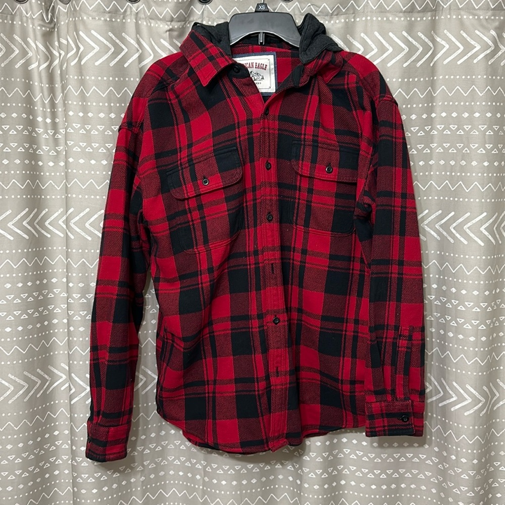 Flannel Hoodie